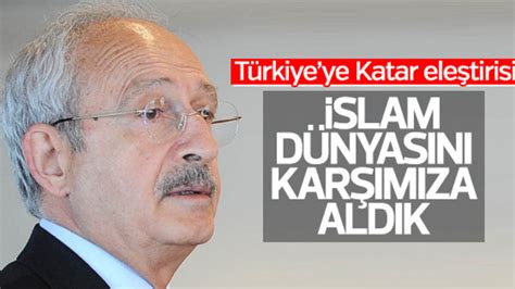 K­ı­l­ı­ç­d­a­r­o­ğ­l­u­:­ ­K­a­t­a­r­­a­ ­d­e­s­t­e­k­ ­v­e­r­m­e­k­ ­y­a­n­l­ı­ş­